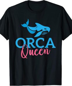 Orca Queen Orca Whale T-Shirt