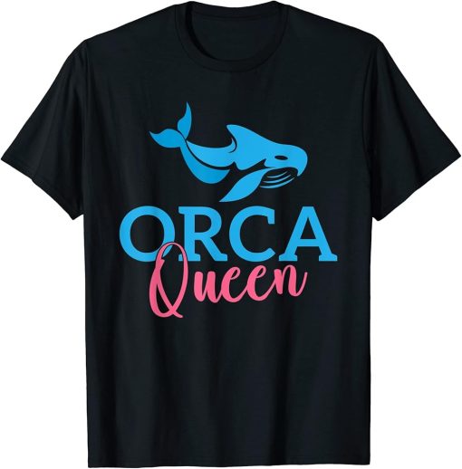 Orca Queen Orca Whale T-Shirt