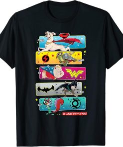 DC League of Super-Pets Krypto, Merton, PB, Ace and Chip T-Shirt